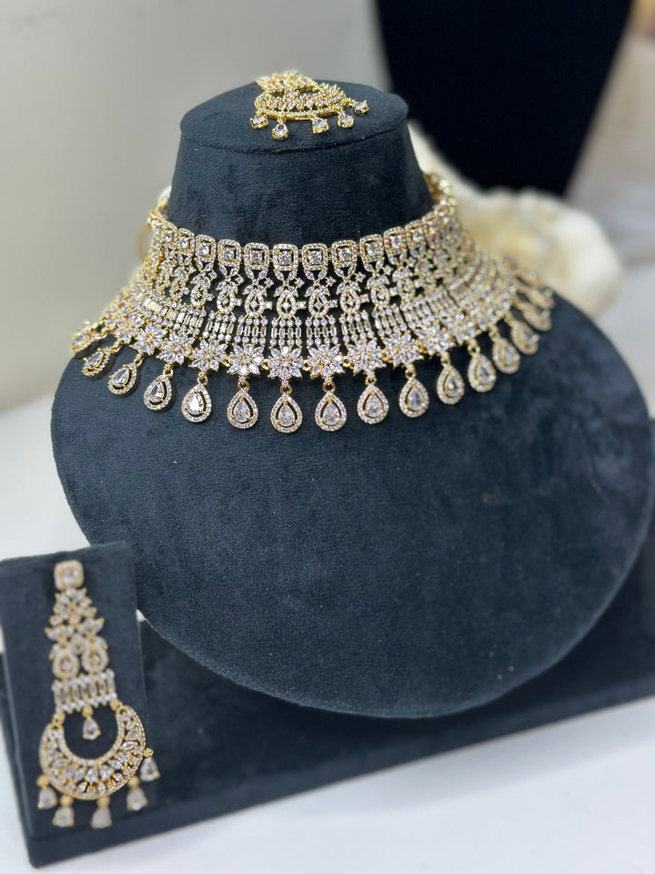 Jean CZ Necklace ADset025