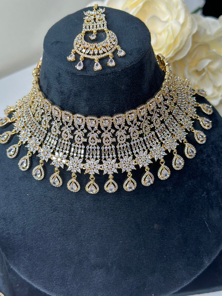 Jean CZ Necklace ADset025