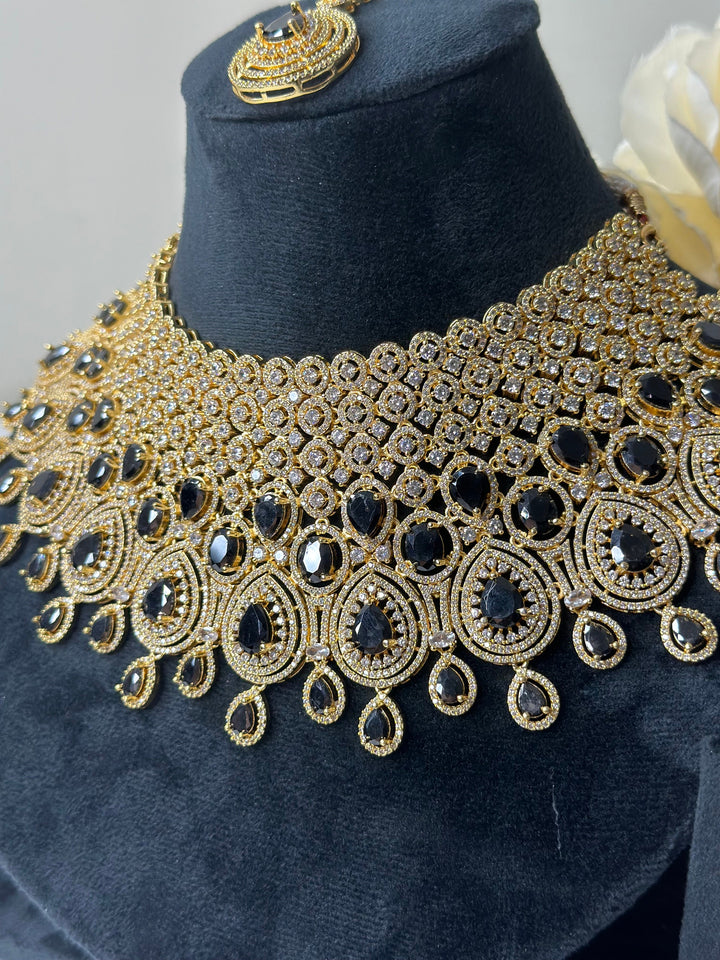 Gina CZ Necklace ADSet026