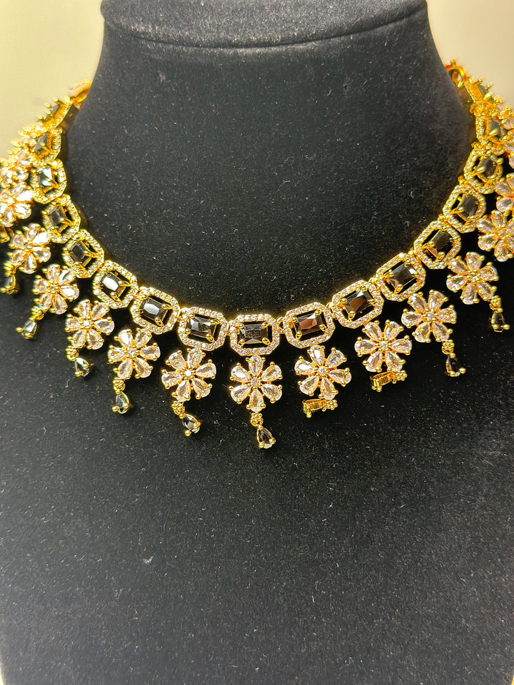 Riley CZ Necklace ADset041