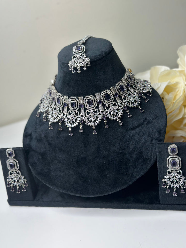 Aria CZ Necklace Adset015