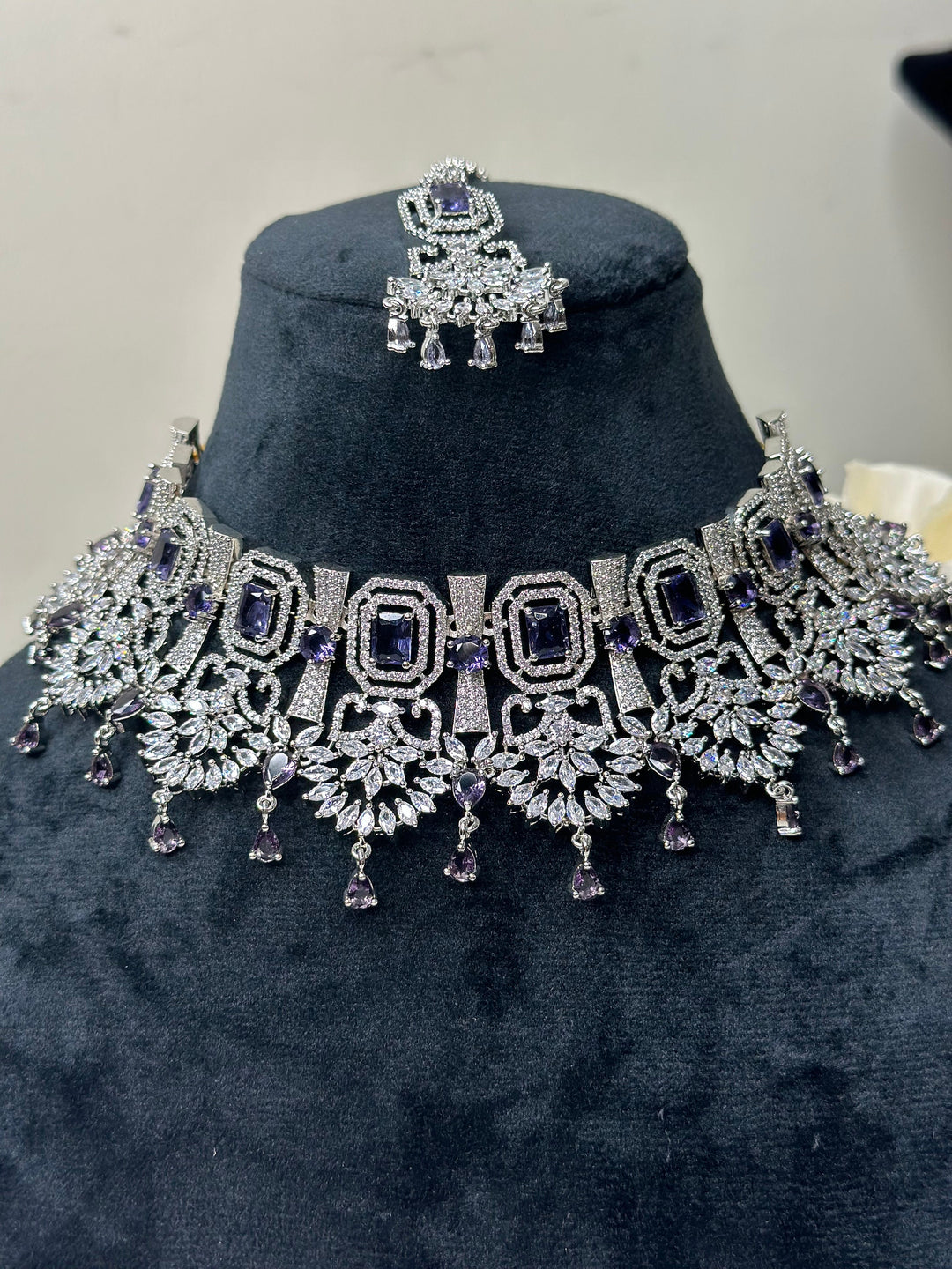 Aria CZ Necklace Adset015