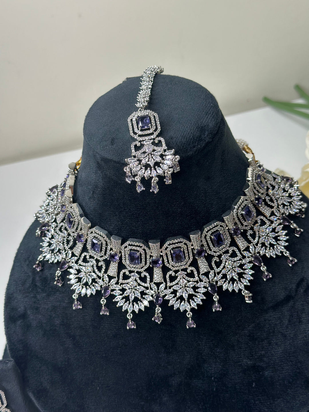 Aria CZ Necklace Adset015