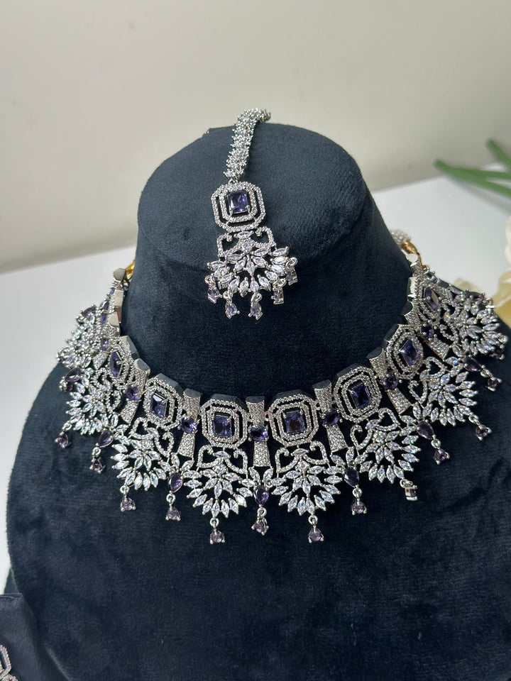 Aria CZ Necklace Adset015