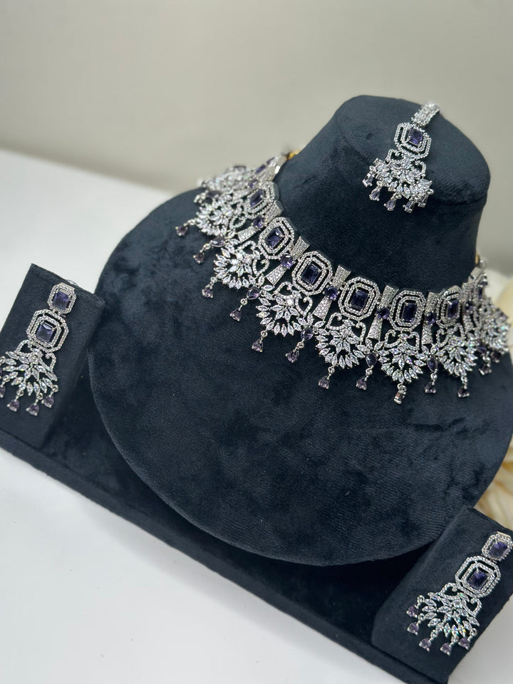 Aria CZ Necklace Adset015