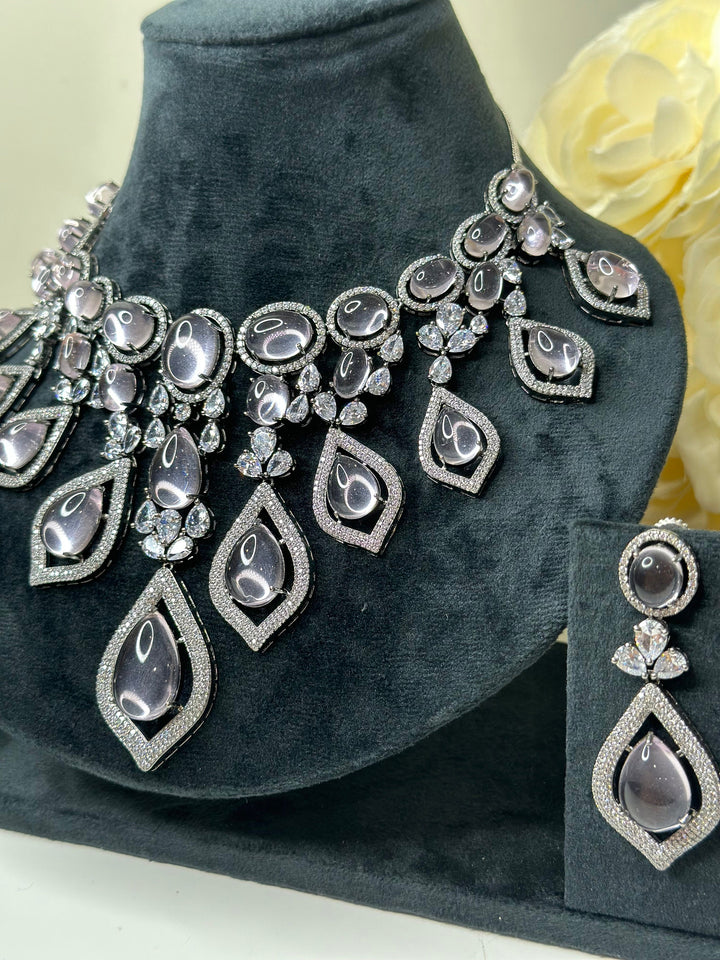Veda CZ Necklace Adset052