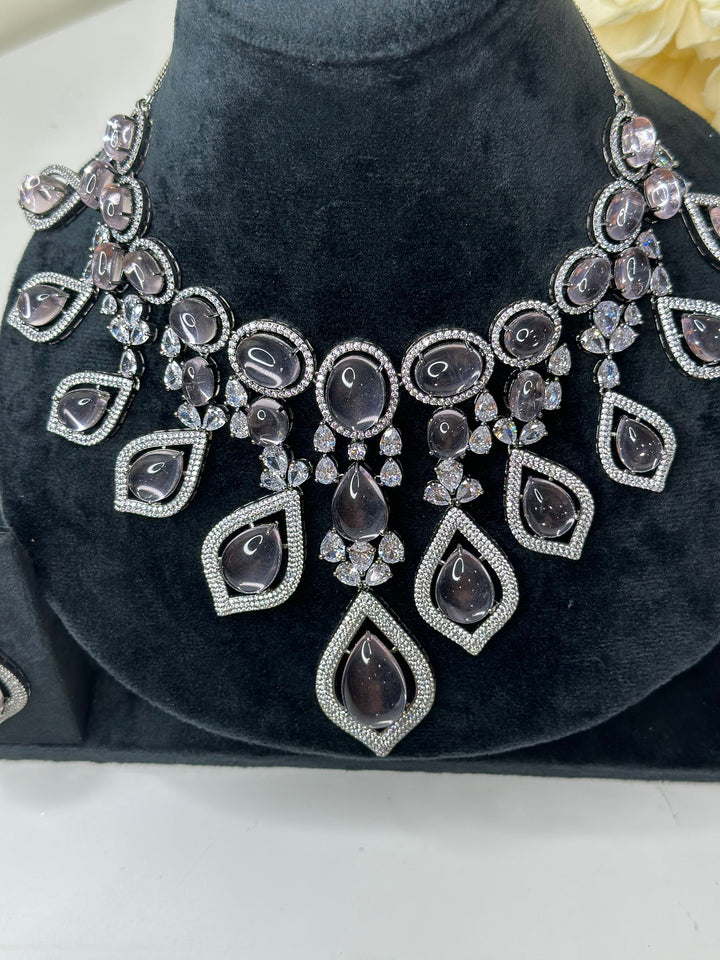 Veda CZ Necklace Adset052