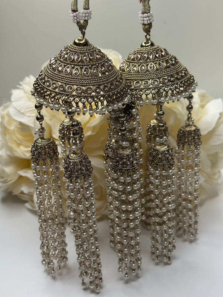 Izhaar Wedding Kaleera / Unique Kaleera / Traditional Style Weeding Kaleera / Women Hand Hanging Kaleere For Bridal