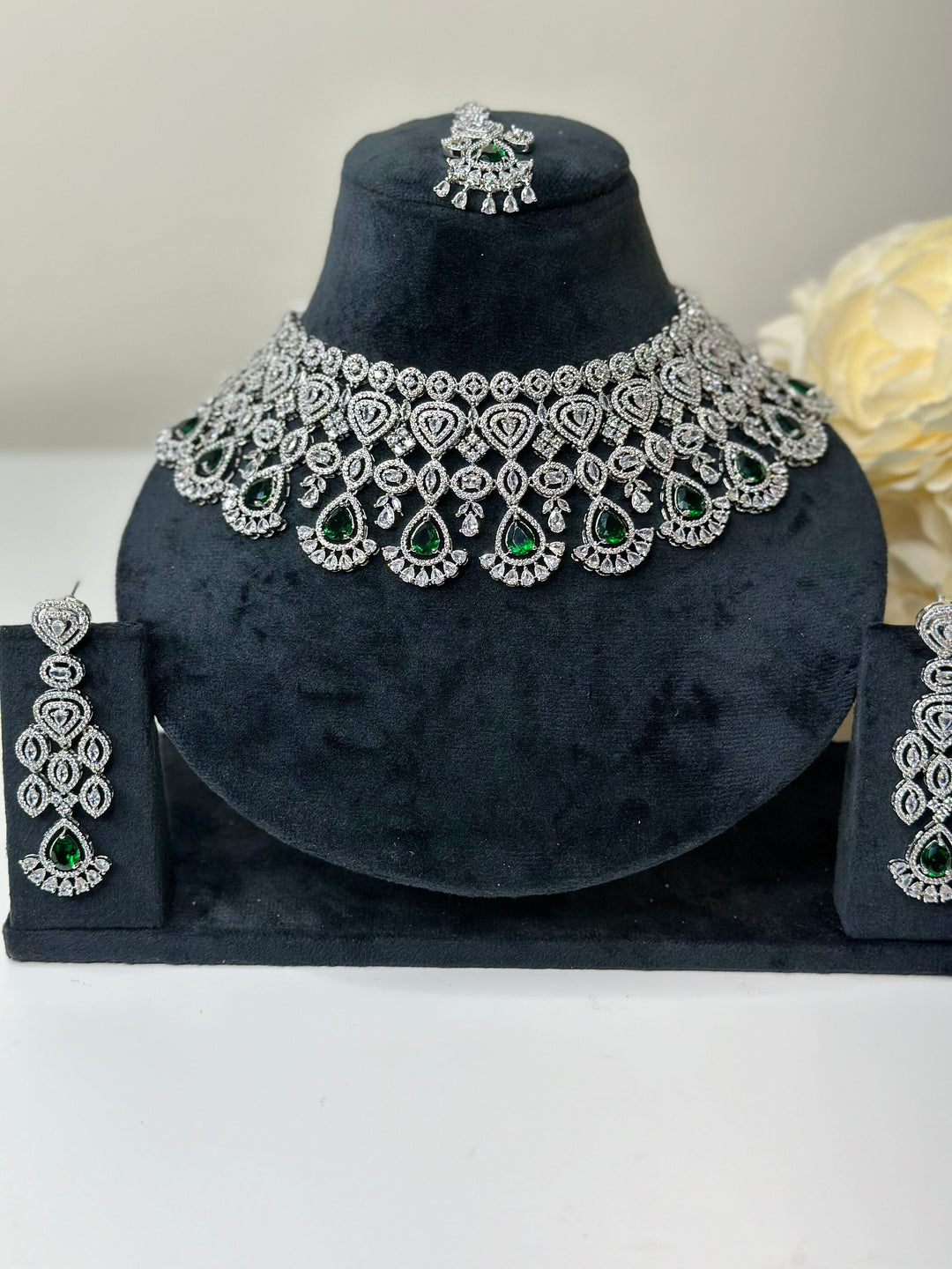 Emma CZ Necklace AD Set006
