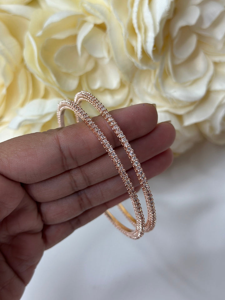 Izhaar Traditional Meets Modern AD Bangles Set