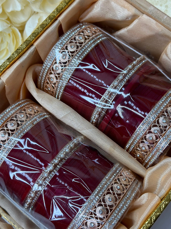 Izhaar Traditional Bridal Chura Bangles Set