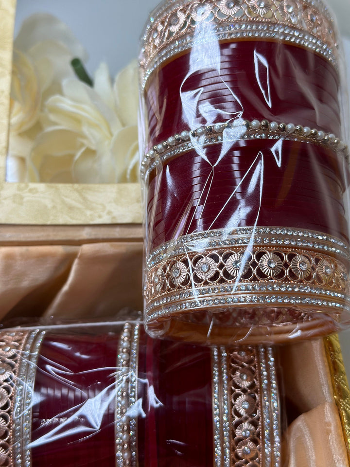 Izhaar Traditional Bridal Chura Bangles Set
