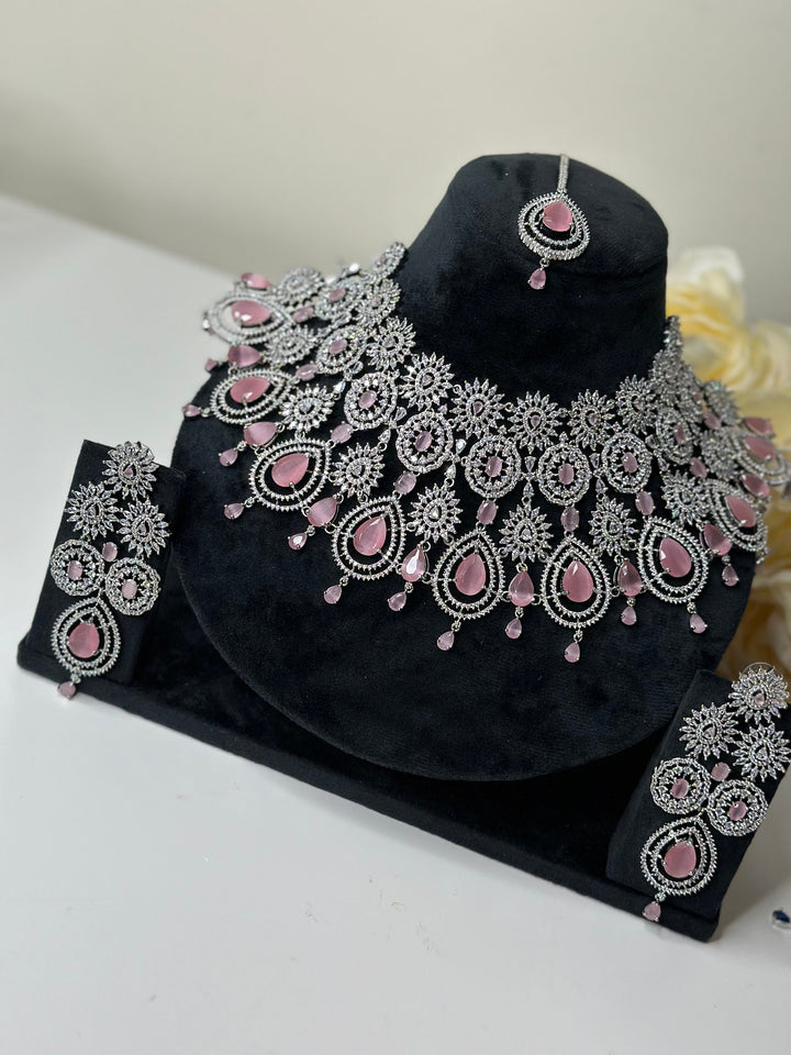 Zia CZ Necklace ADset013