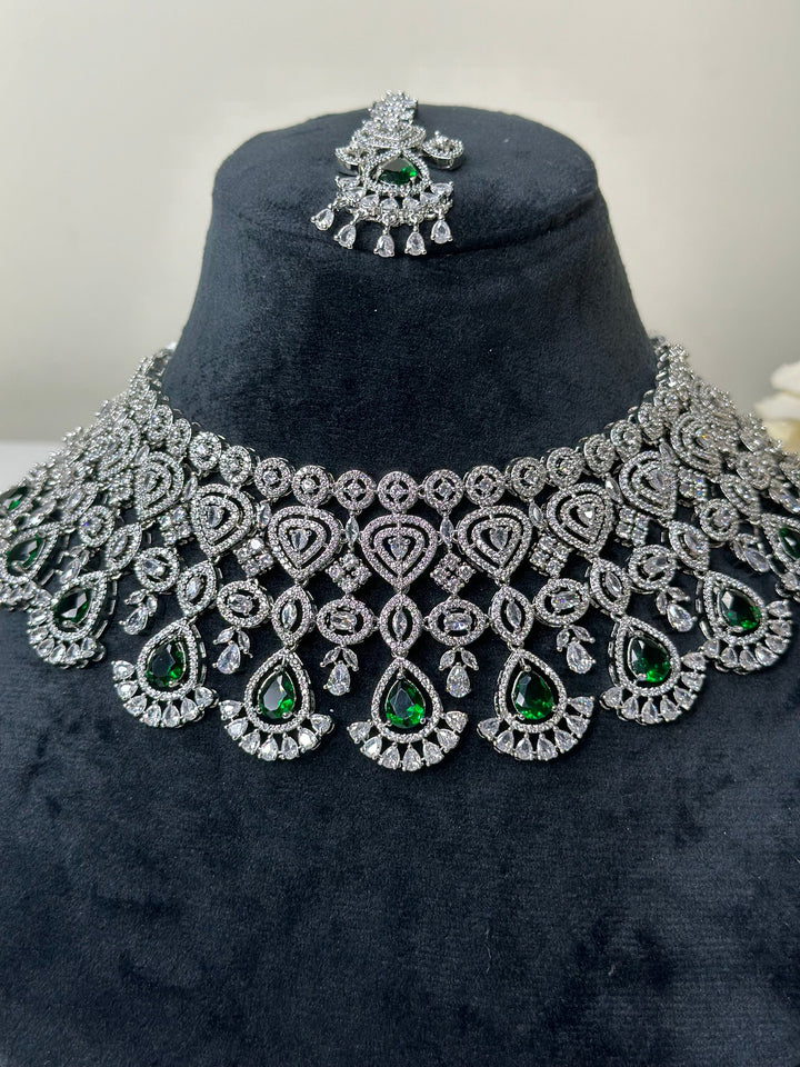 Emma CZ Necklace AD Set006