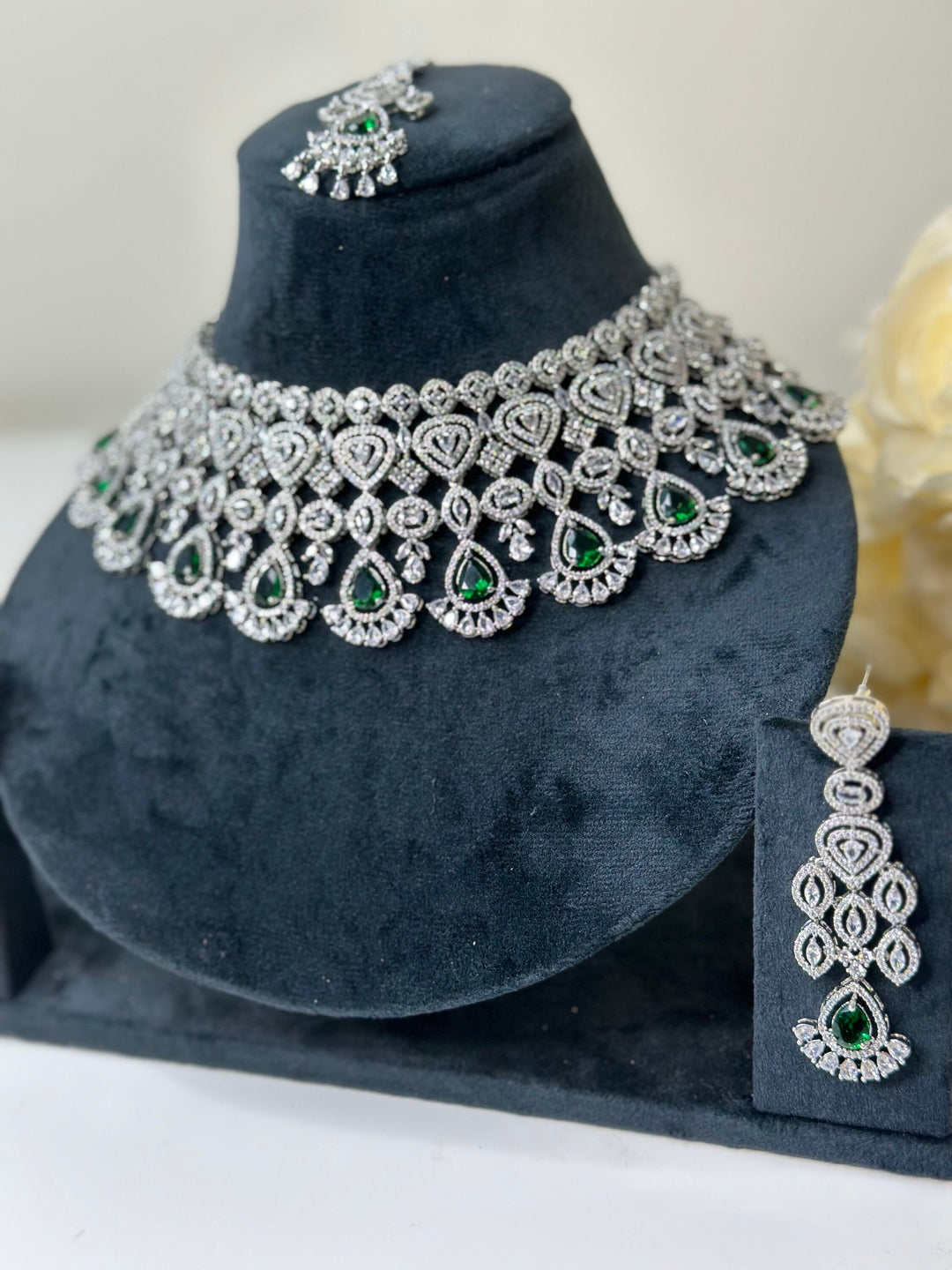 Emma CZ Necklace AD Set006