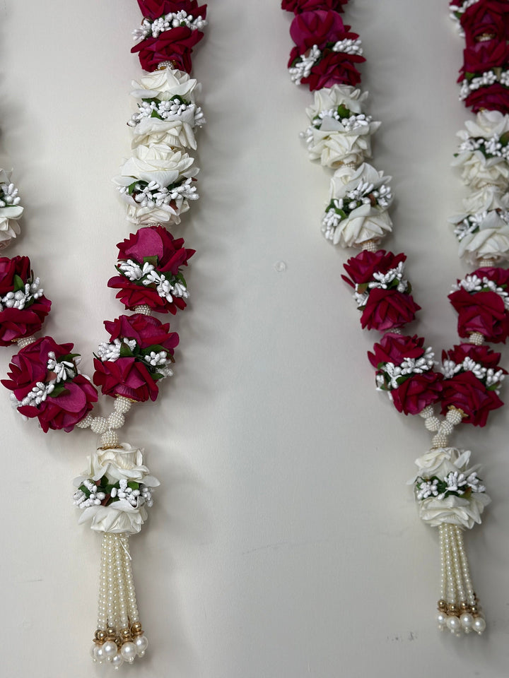 Jaimala/Varmala Garland for Bride and Groom - Set of 2 Indian wedding Bollywood