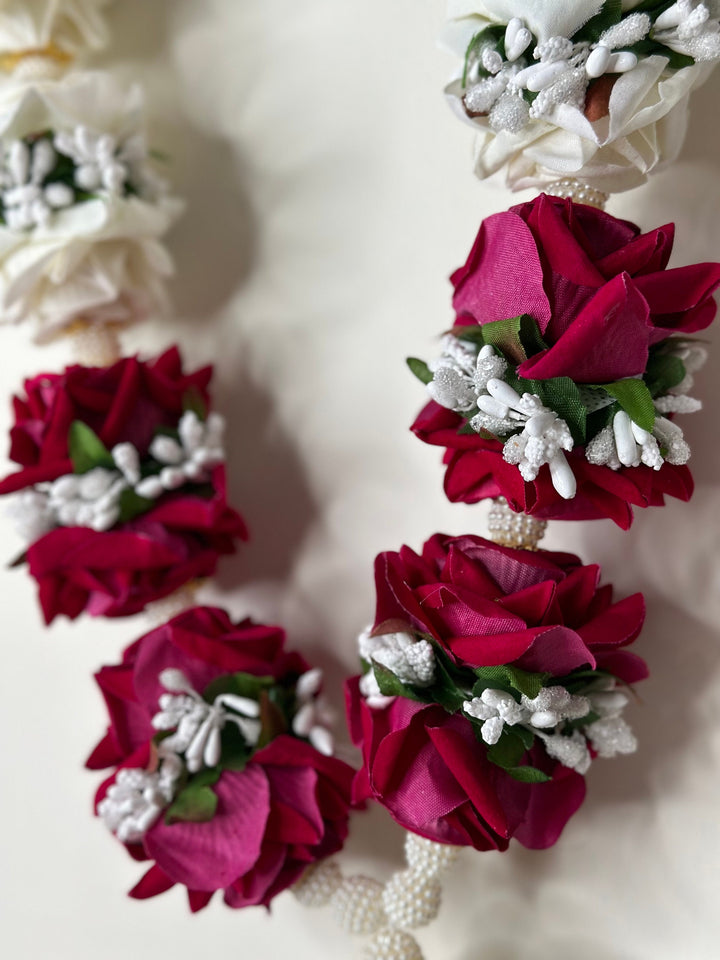 Jaimala/Varmala Garland for Bride and Groom - Set of 2 Indian wedding Bollywood