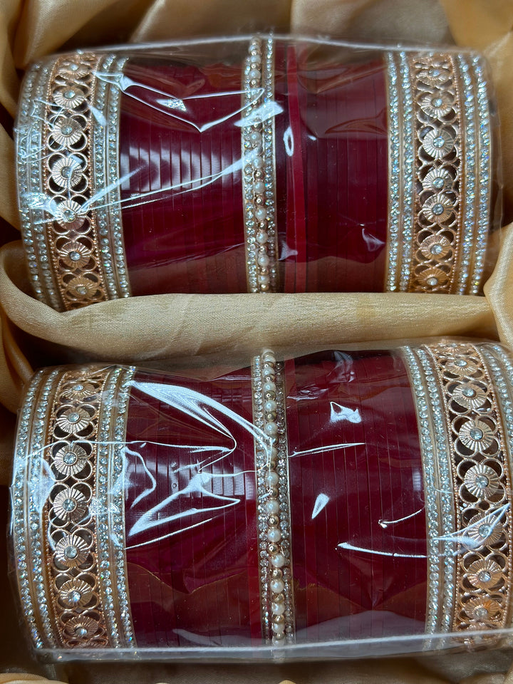 Izhaar Traditional Bridal Chura Bangles Set