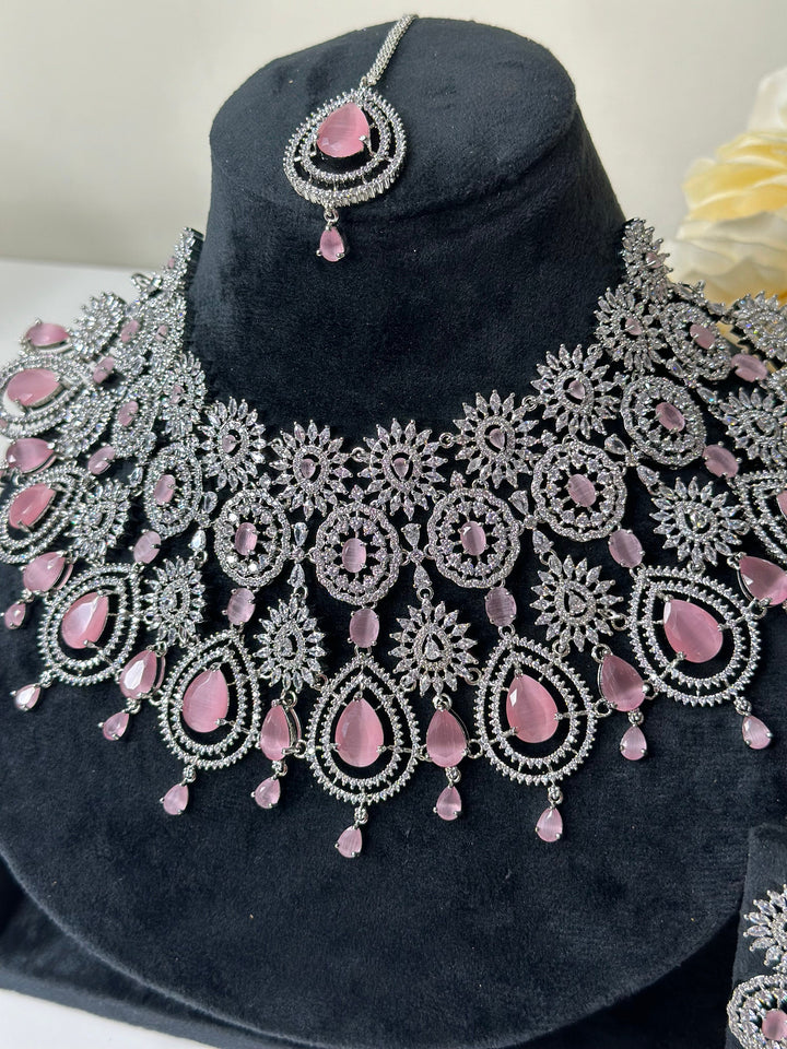 Zia CZ Necklace ADset013