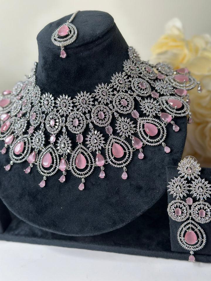 Zia CZ Necklace ADset013