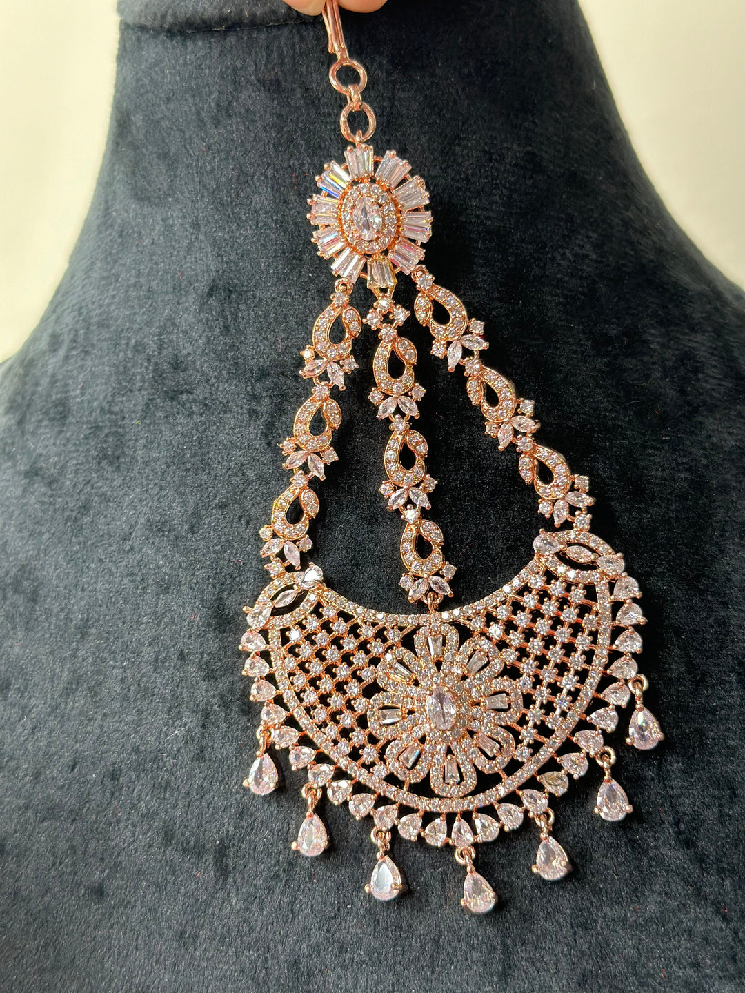 Handcrafted Pearl Wedding Jhoomar Passa