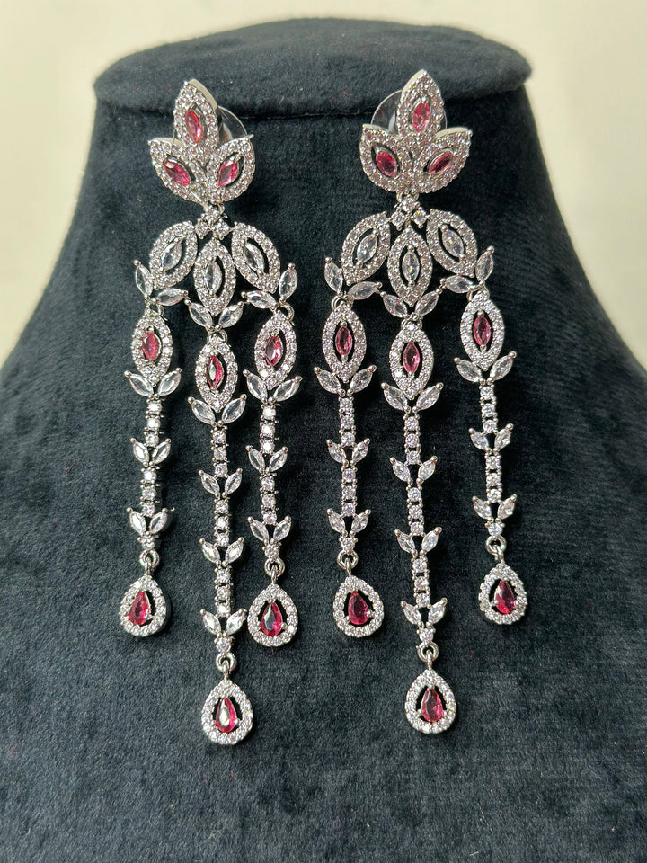 Fiza AD Trendy Earrings Set