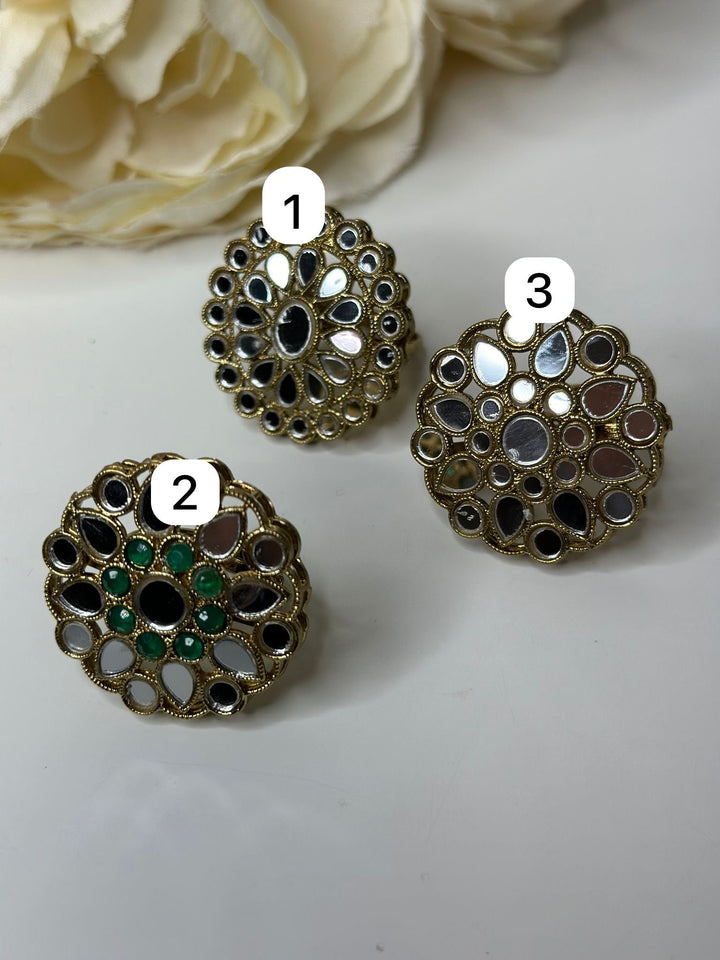 Heer Adjustable Multi Design Ring