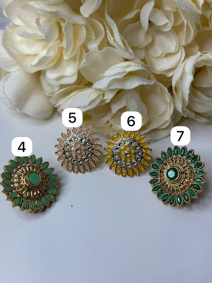 Heer Adjustable Multi Design Ring