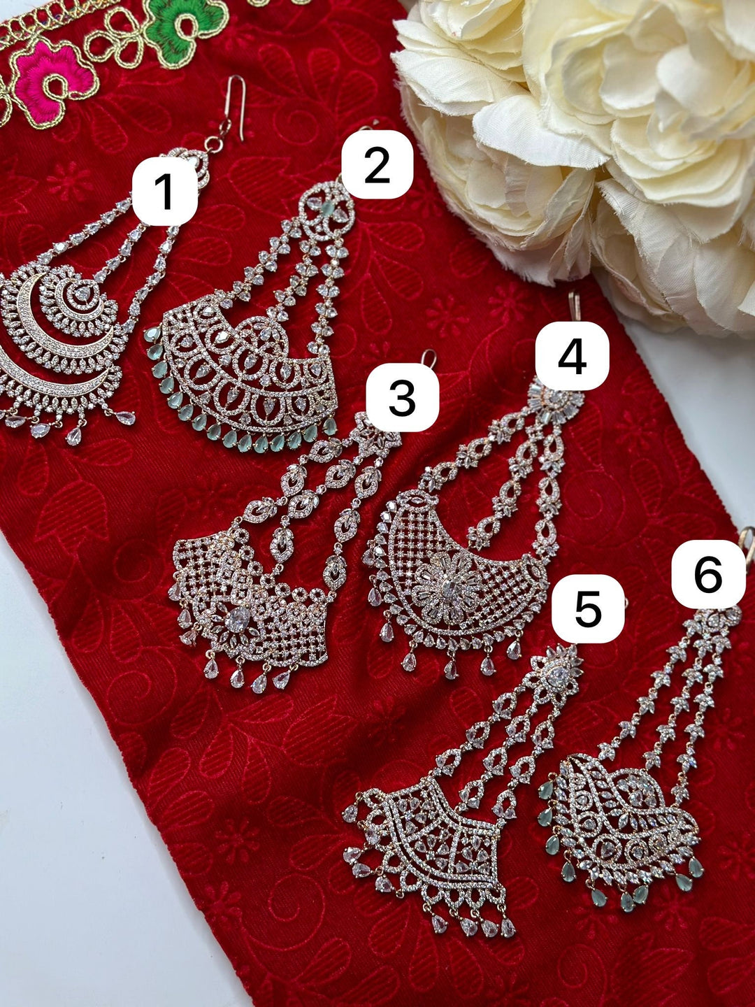 Handcrafted Pearl Wedding Jhoomar Passa