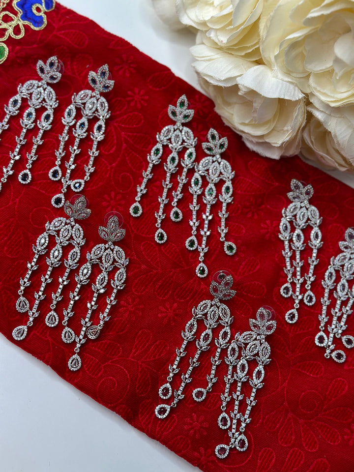Fiza AD Trendy Earrings Set