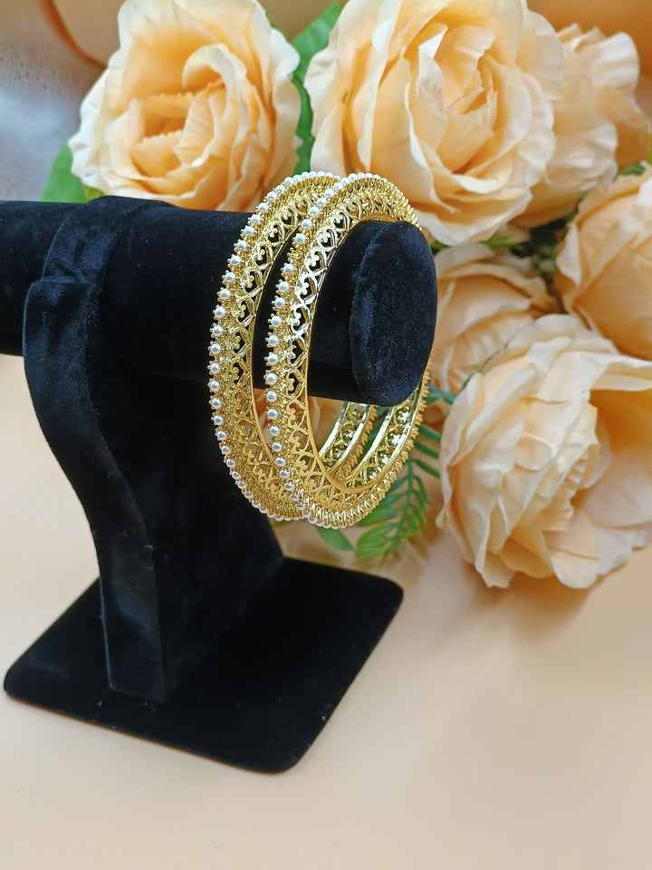 Designer Style Statement Pearl Bangles