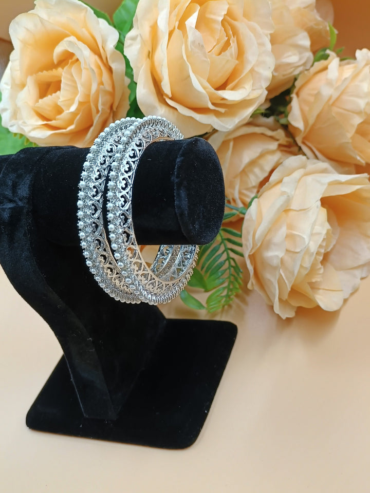 Designer Style Statement Pearl Bangles