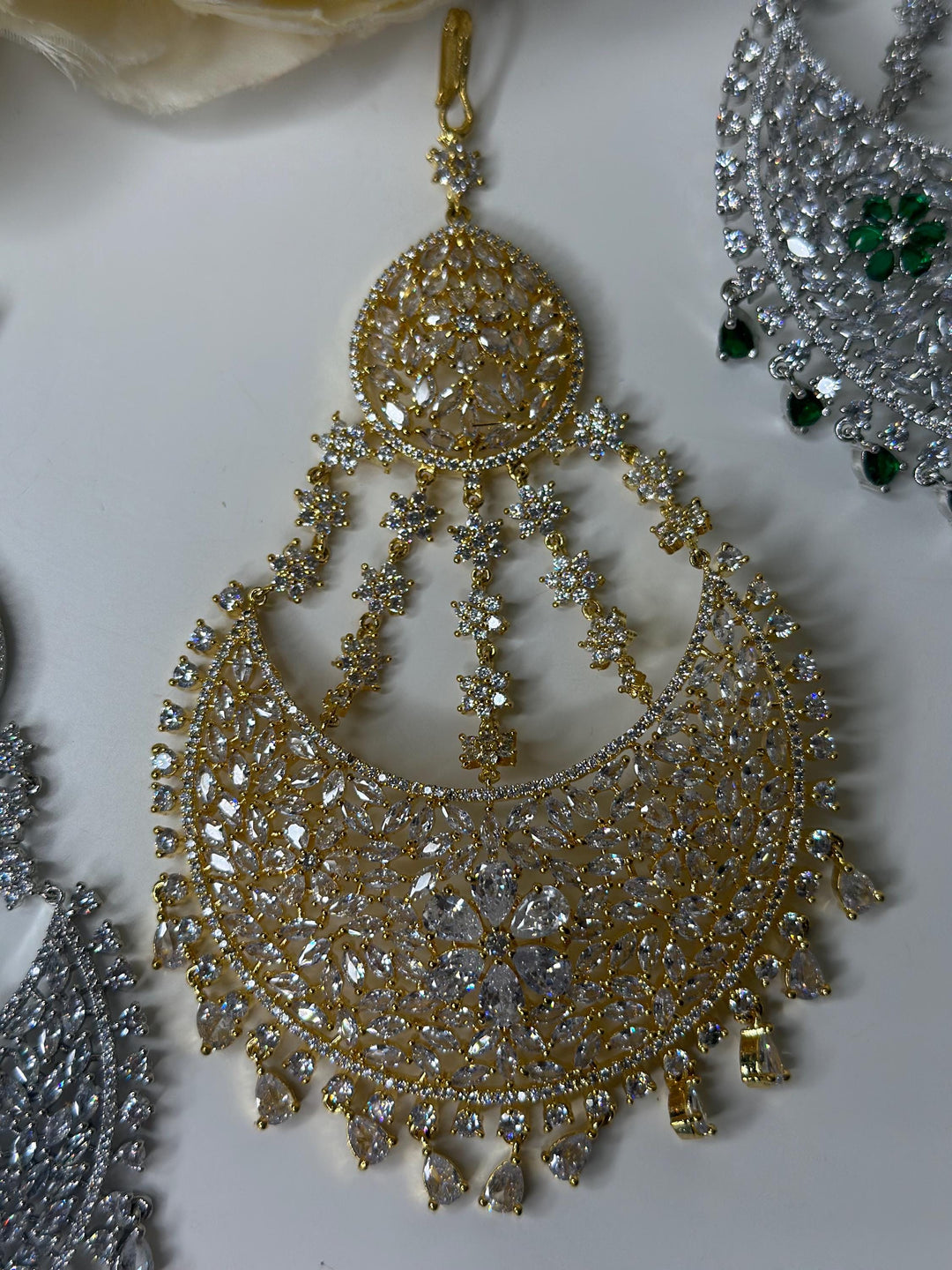 Royal Pearl Kundan Jewelry Jhoomar Paasa