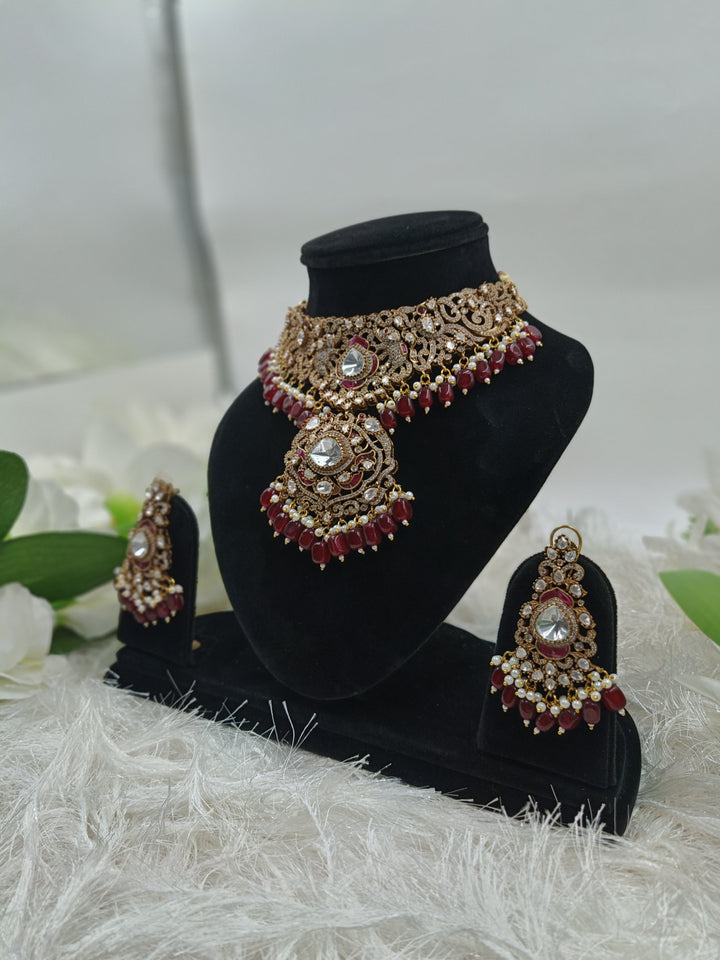 Jazzlyn Kundan Set
