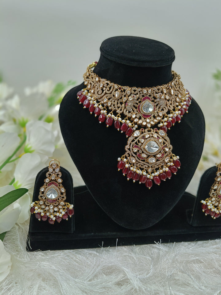 Jazzlyn Kundan Set