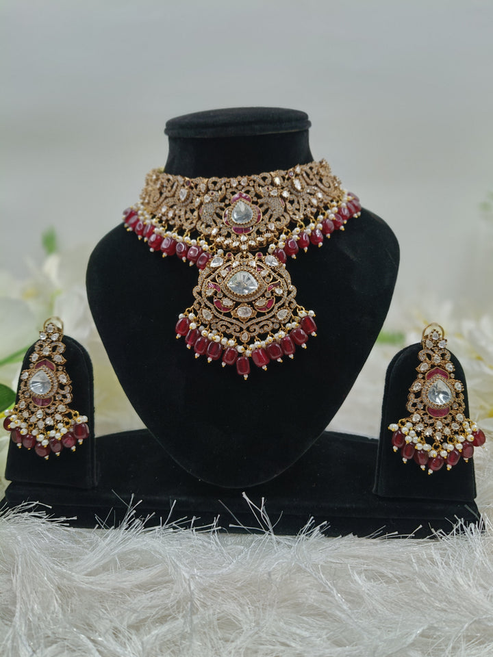 Jazzlyn Kundan Set