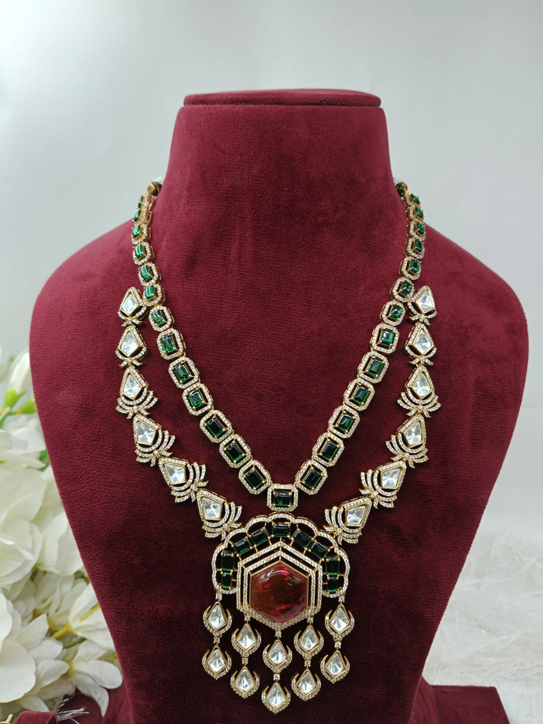 Trisha Kundan Set