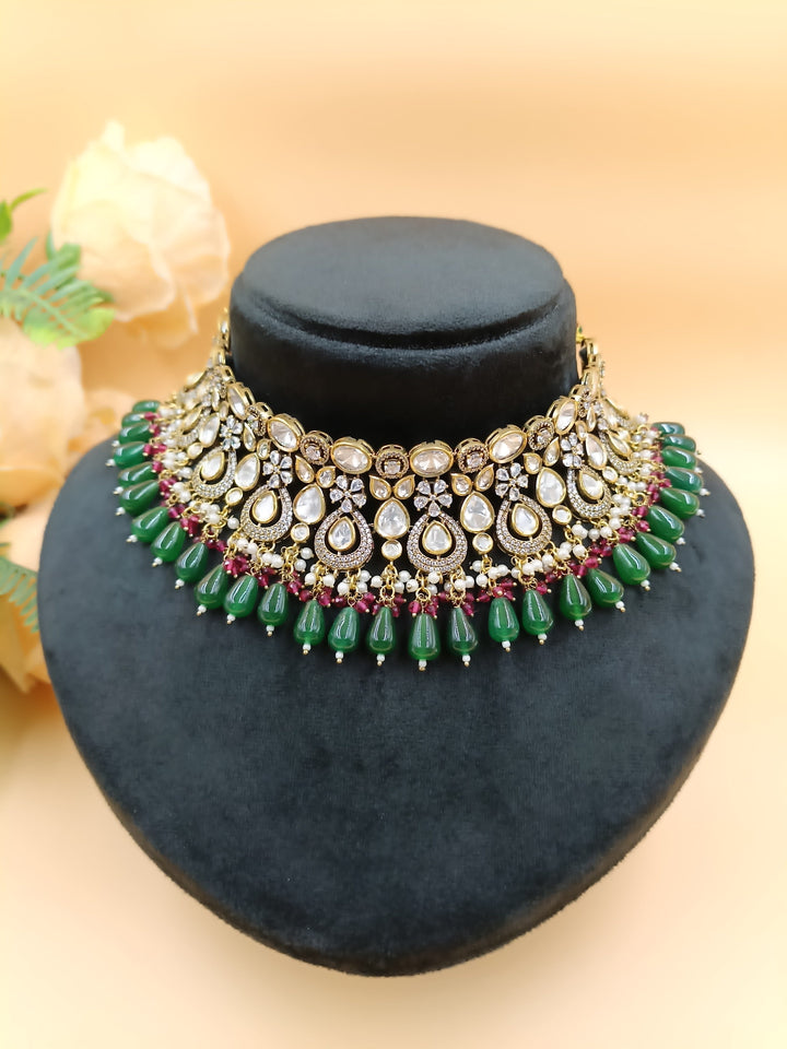 Jiya  Kundan Set