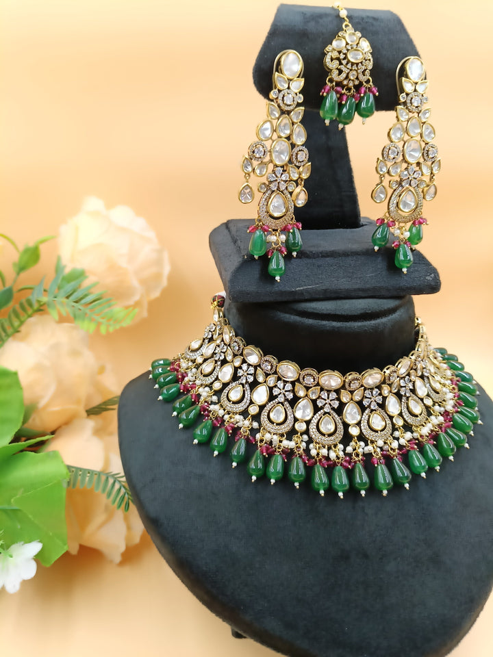 Jiya  Kundan Set