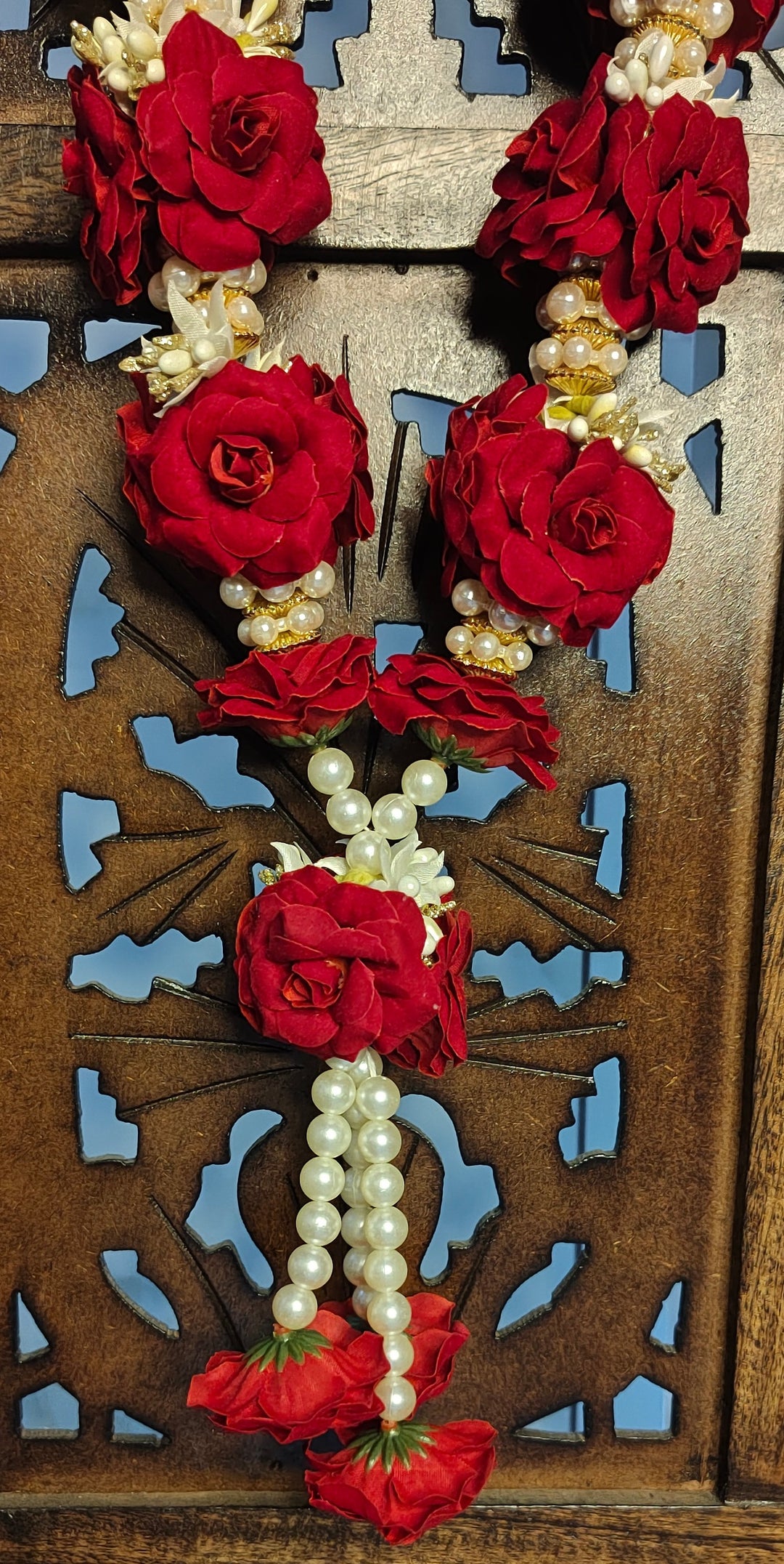 Artificial Flower Indian Wedding Varmala/Jaimala