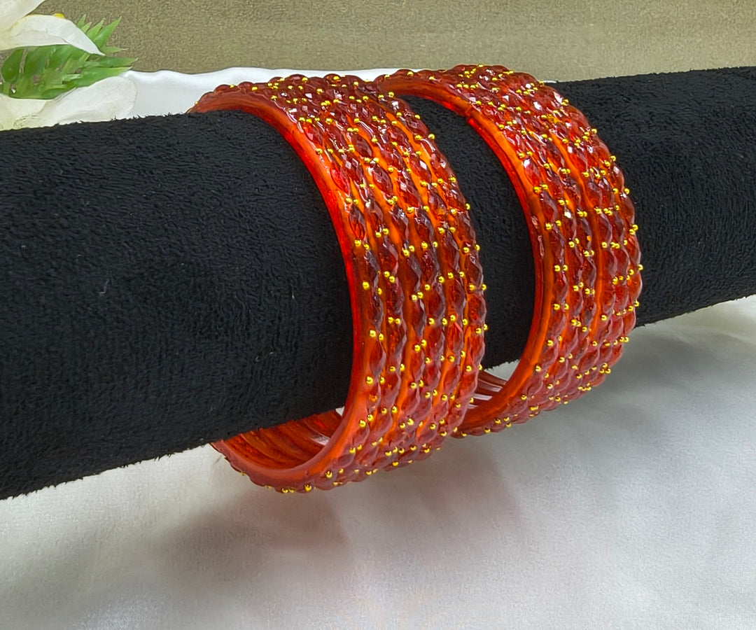 Trending Raindrop Glass Bangles