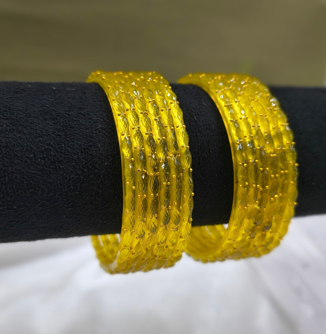 Trending Raindrop Glass Bangles