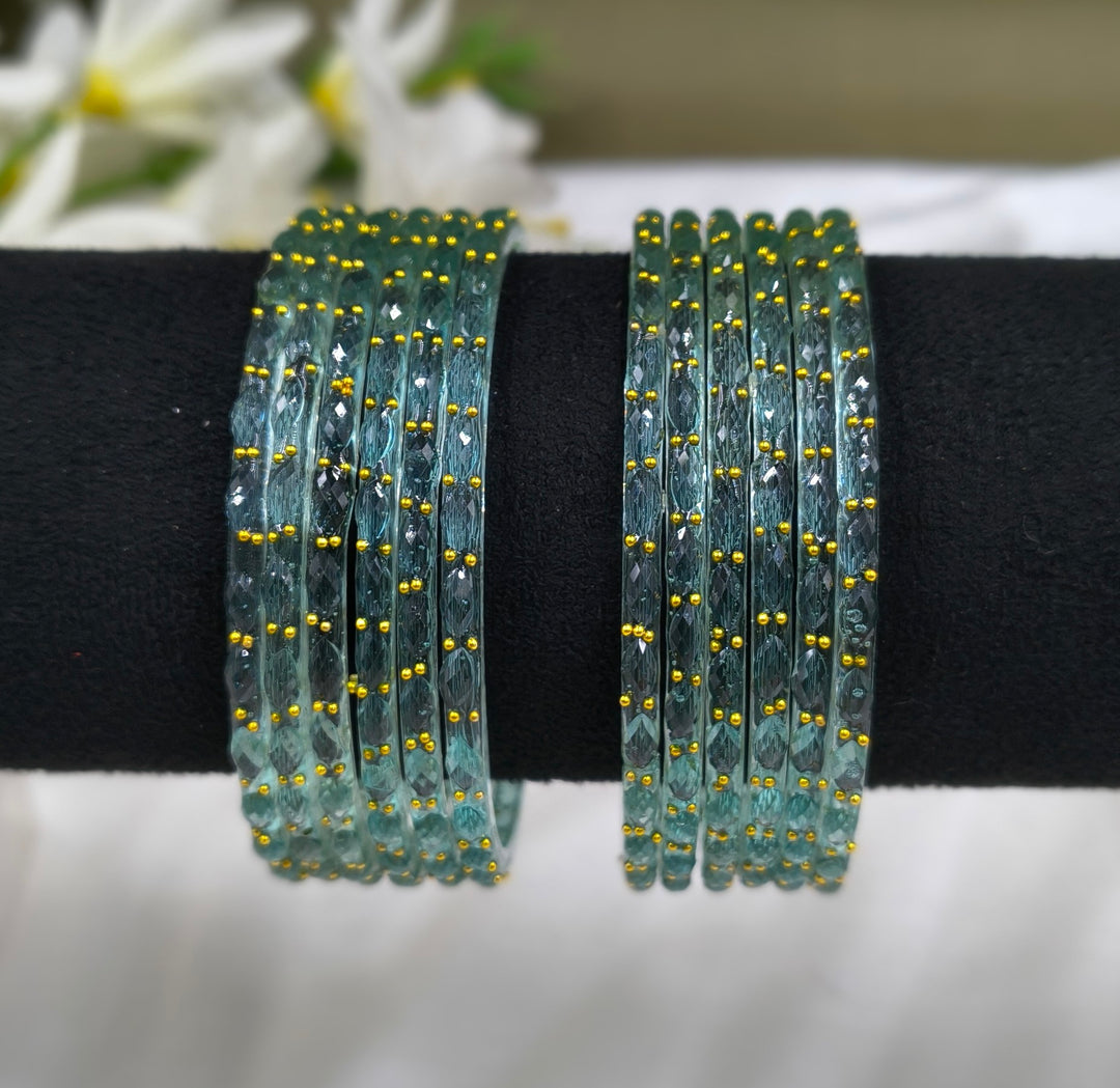 Trending Raindrop Glass Bangles