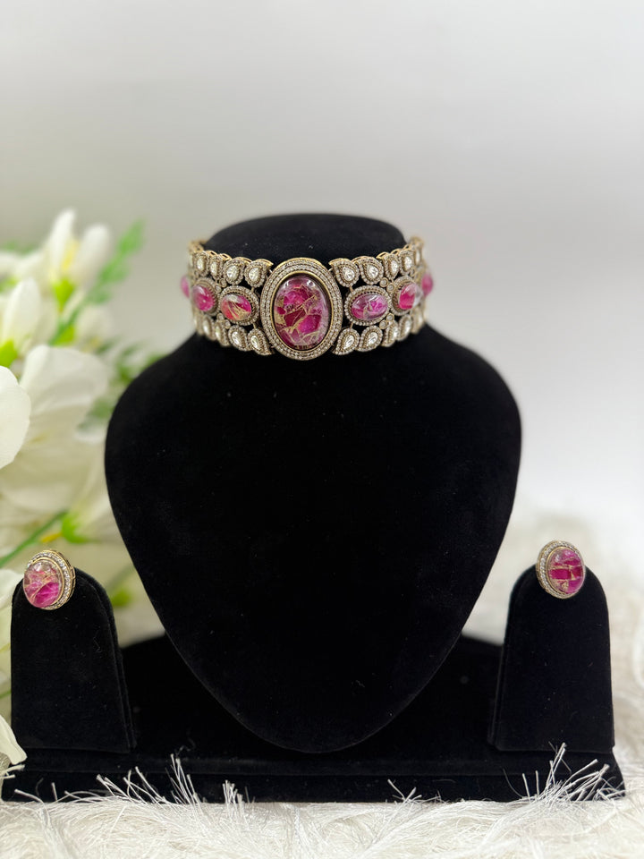Surya Kundan  Choker Set