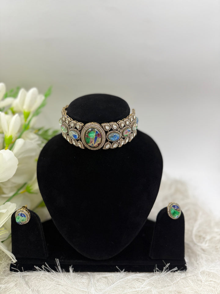 Surya Kundan  Choker Set