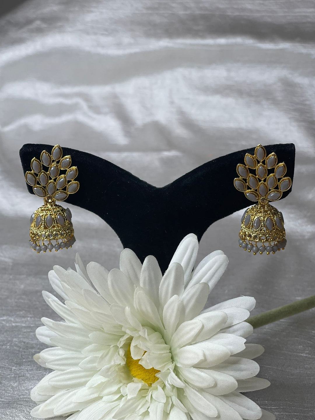 Handcrafted Brass Jhumka Earrings Set