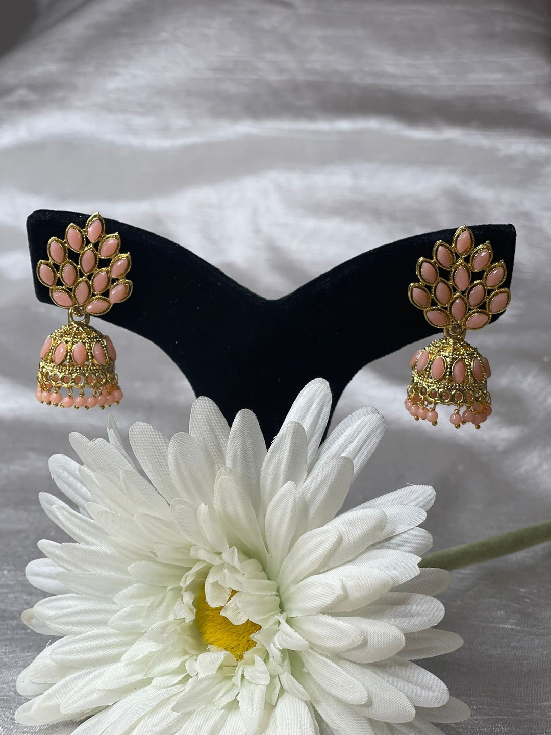 Handcrafted Brass Jhumka Earrings Set