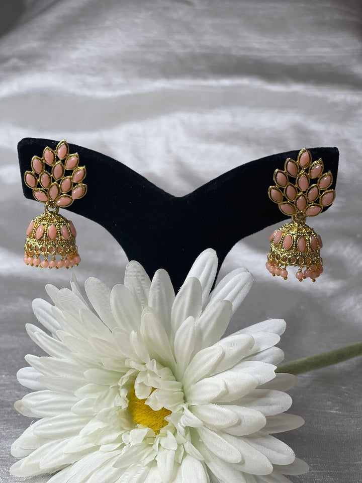 Handcrafted Brass Jhumka Earrings Set