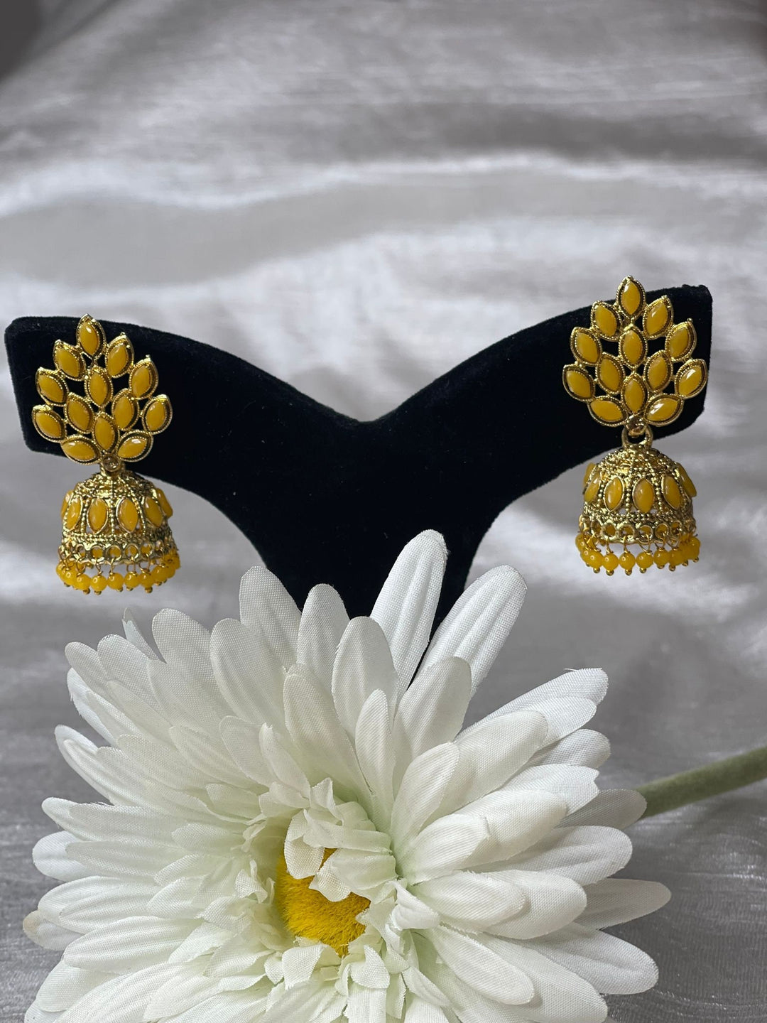 Handcrafted Brass Jhumka Earrings Set