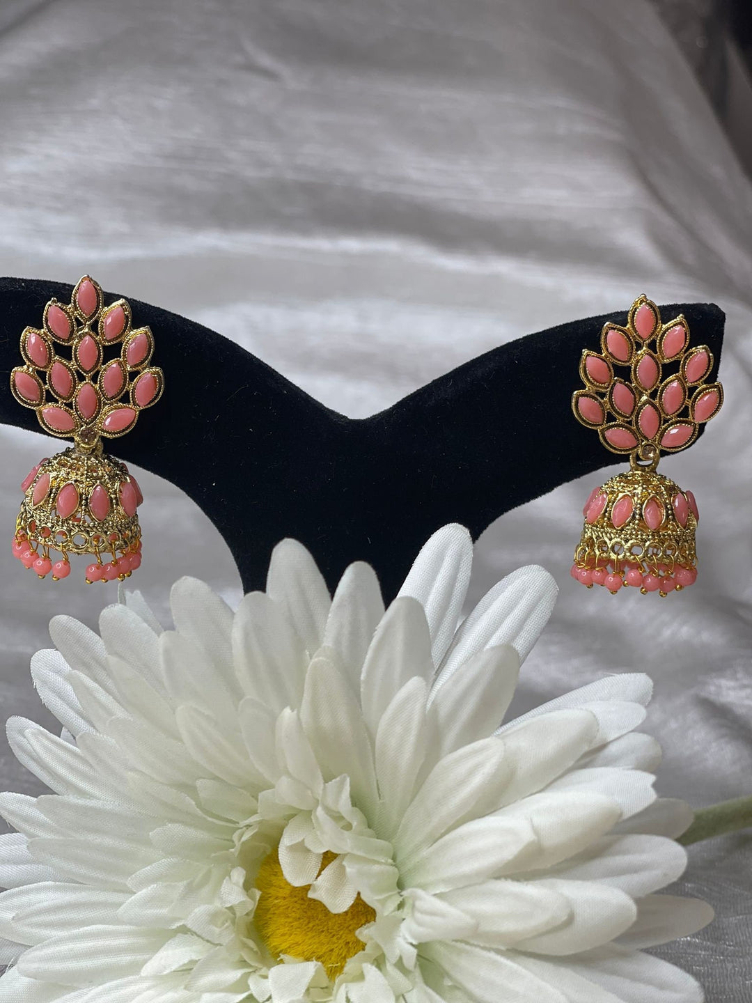 Handcrafted Brass Jhumka Earrings Set